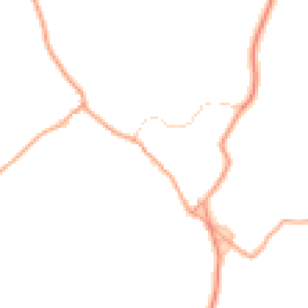 Daytime road noise heatmap for NR24 2EH