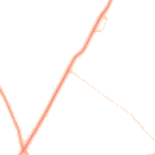 Daytime road noise heatmap for NR24 2EW