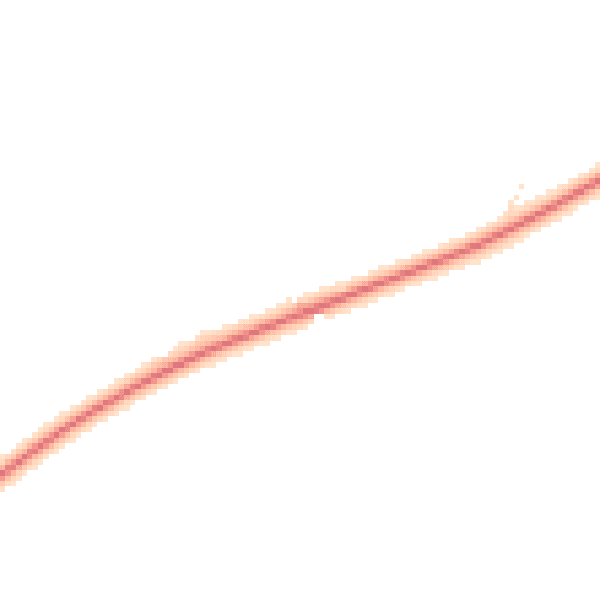 Night-time road noise heatmap for NR24 2PH