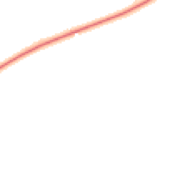 Night-time road noise heatmap for NR24 2PQ