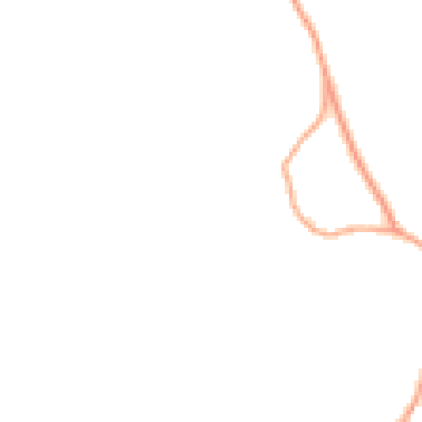 Daytime road noise heatmap for NR24 2QW