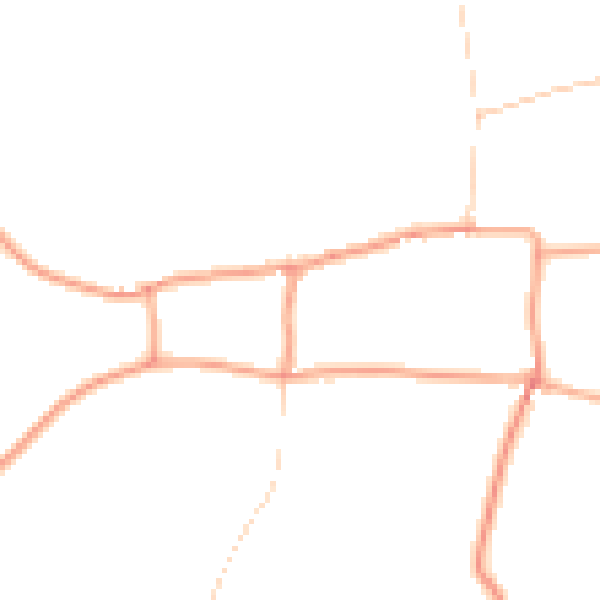 Daytime road noise heatmap for NR25 6LG