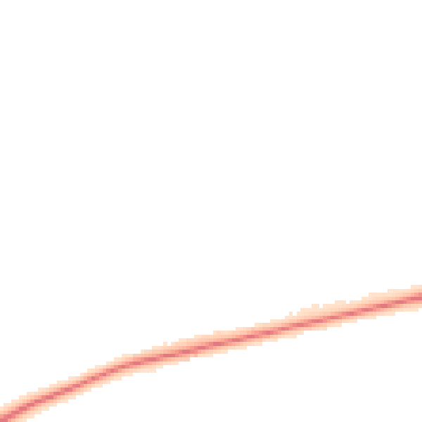 Night-time road noise heatmap for NR25 6UB