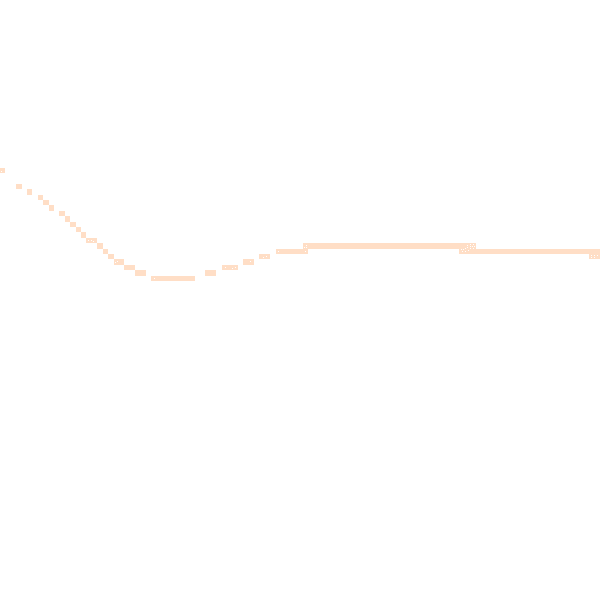 Night-time road noise heatmap for NR25 7NJ