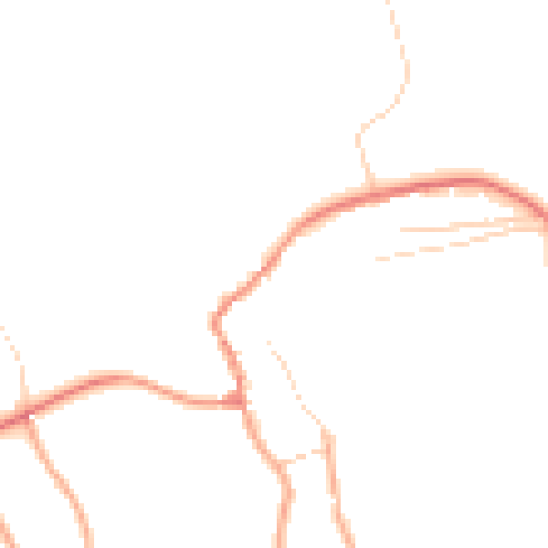 Daytime road noise heatmap for NR25 7RU