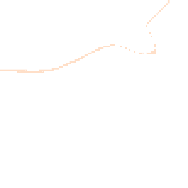 Night-time road noise heatmap for NR25 7TF