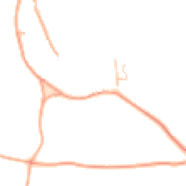 Daytime road noise heatmap for NR25 7TU