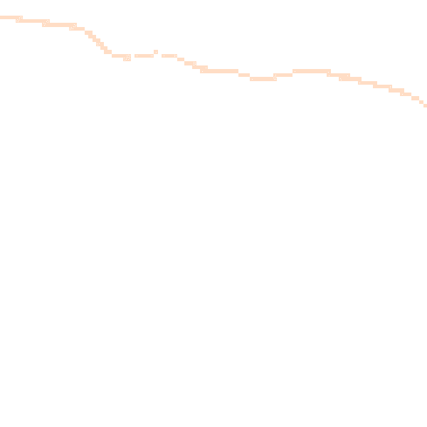 Night-time road noise heatmap for NR25 7XJ