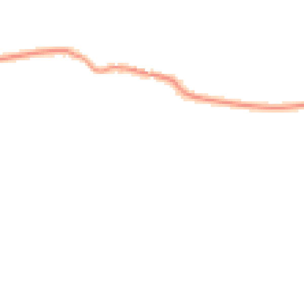 Night-time road noise heatmap for NR25 7YE