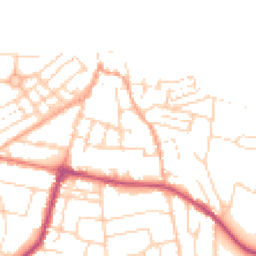 Daytime road noise heatmap for NR26 8AH