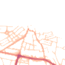 Daytime road noise heatmap for NR26 8BD