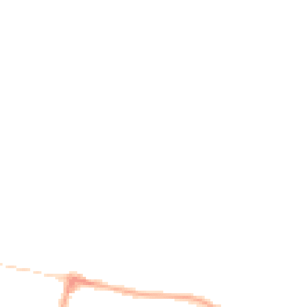 Night-time road noise heatmap for NR26 8BH
