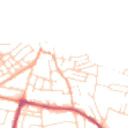 Daytime road noise heatmap for NR26 8BL