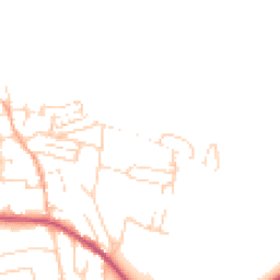 Daytime road noise heatmap for NR26 8BU