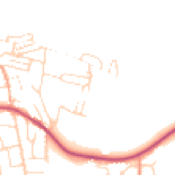 Daytime road noise heatmap for NR26 8BZ