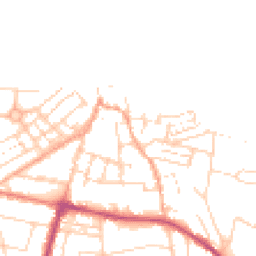 Daytime road noise heatmap for NR26 8EH