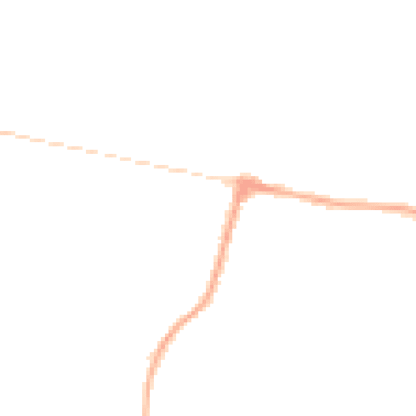 Night-time road noise heatmap for NR26 8HD
