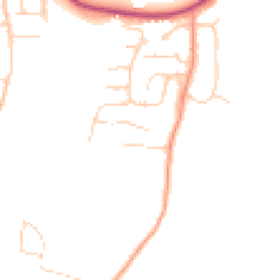 Daytime road noise heatmap for NR26 8TT