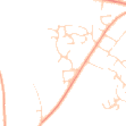 Daytime road noise heatmap for NR26 8UR