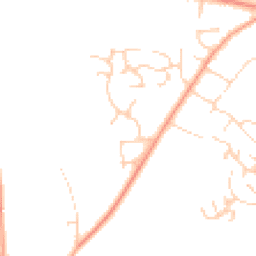 Daytime road noise heatmap for NR26 8UW