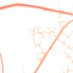 Daytime road noise heatmap for NR26 8XH