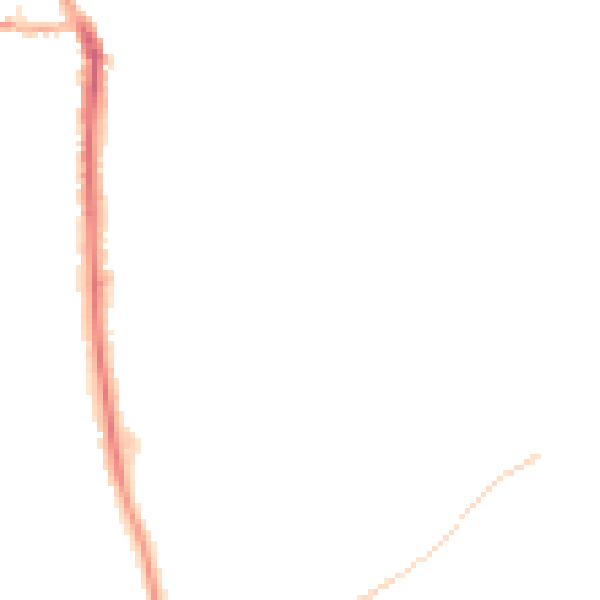 Night-time road noise heatmap for NR27 0DH