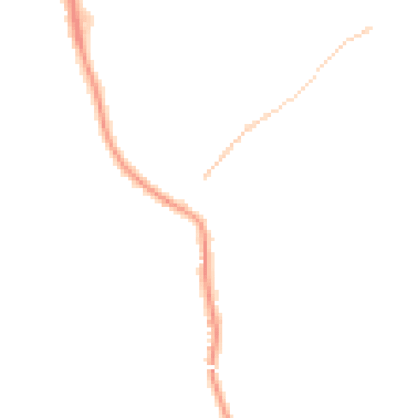 Night-time road noise heatmap for NR27 0FJ