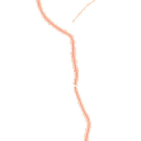 Night-time road noise heatmap for NR27 0JF