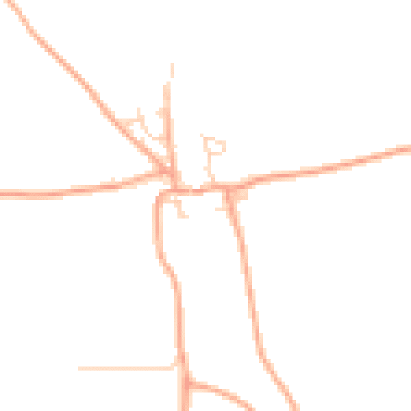 Daytime road noise heatmap for NR27 0JZ