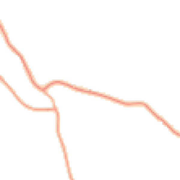 Daytime road noise heatmap for NR27 0LS