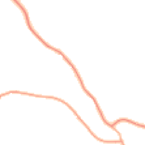 Daytime road noise heatmap for NR27 0NJ