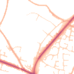 Daytime road noise heatmap for NR28 0AN