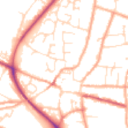 Daytime road noise heatmap for NR28 0AP