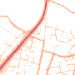 Daytime road noise heatmap for NR28 0DH