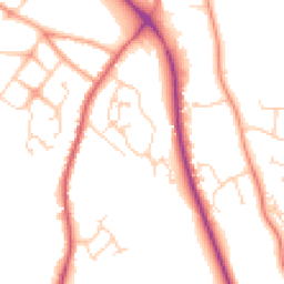 Daytime road noise heatmap for NR28 0FQ