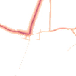 Daytime road noise heatmap for NR28 0SD