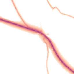Daytime road noise heatmap for NR28 9LU