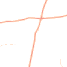 Daytime road noise heatmap for NR28 9NN