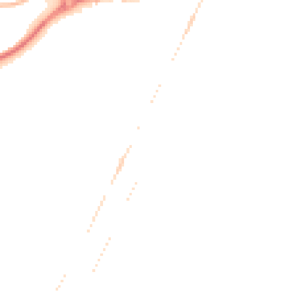 Night-time road noise heatmap for NR33 0BY