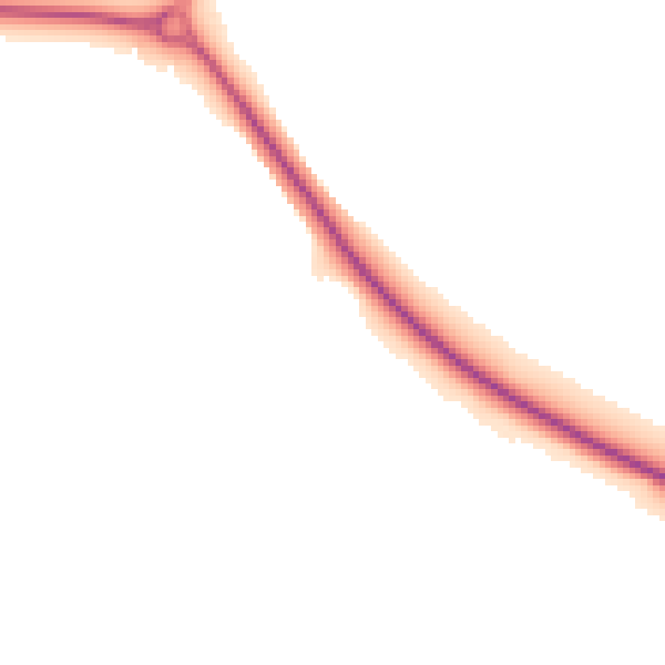 Night-time road noise heatmap for NR34 0AG