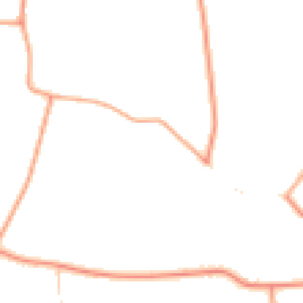 Daytime road noise heatmap for NR34 0AR