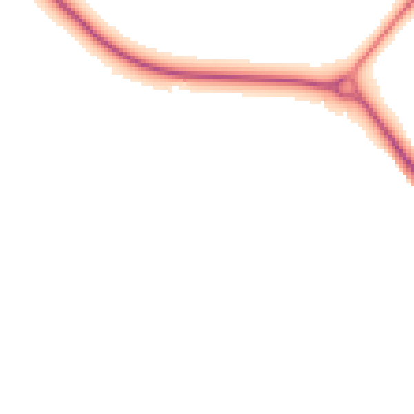 Night-time road noise heatmap for NR34 0HT