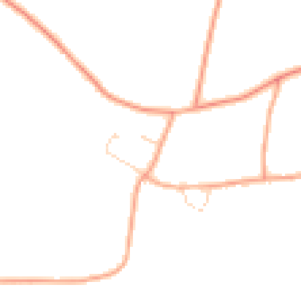 Daytime road noise heatmap for NR34 0LX