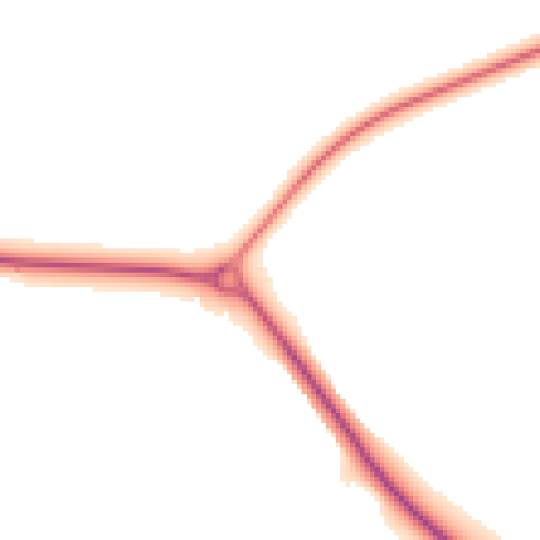 Night-time road noise heatmap for NR34 0ND
