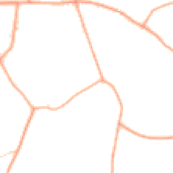 Daytime road noise heatmap for NR34 0RA
