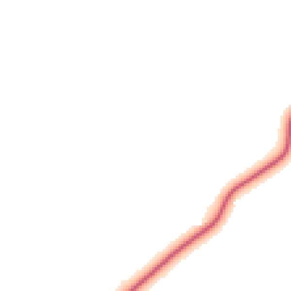 Night-time road noise heatmap for NR34 7QP