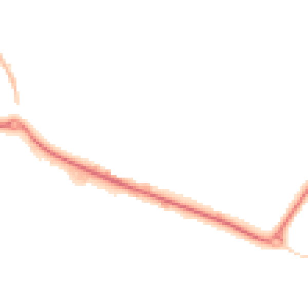 Night-time road noise heatmap for NR34 7TD