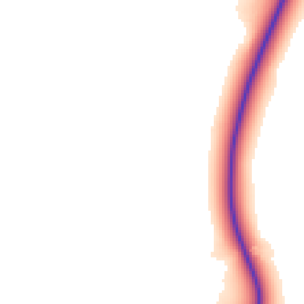 Daytime road noise heatmap for NR34 8AQ