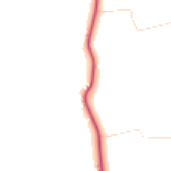Daytime road noise heatmap for NR34 8DF