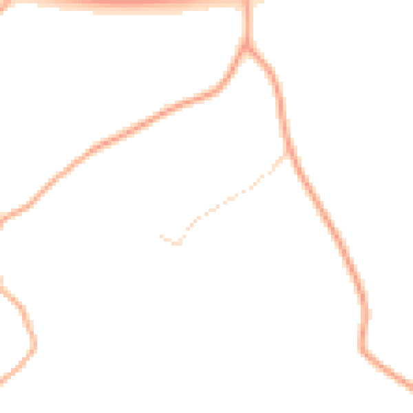 Daytime road noise heatmap for NR34 8JW